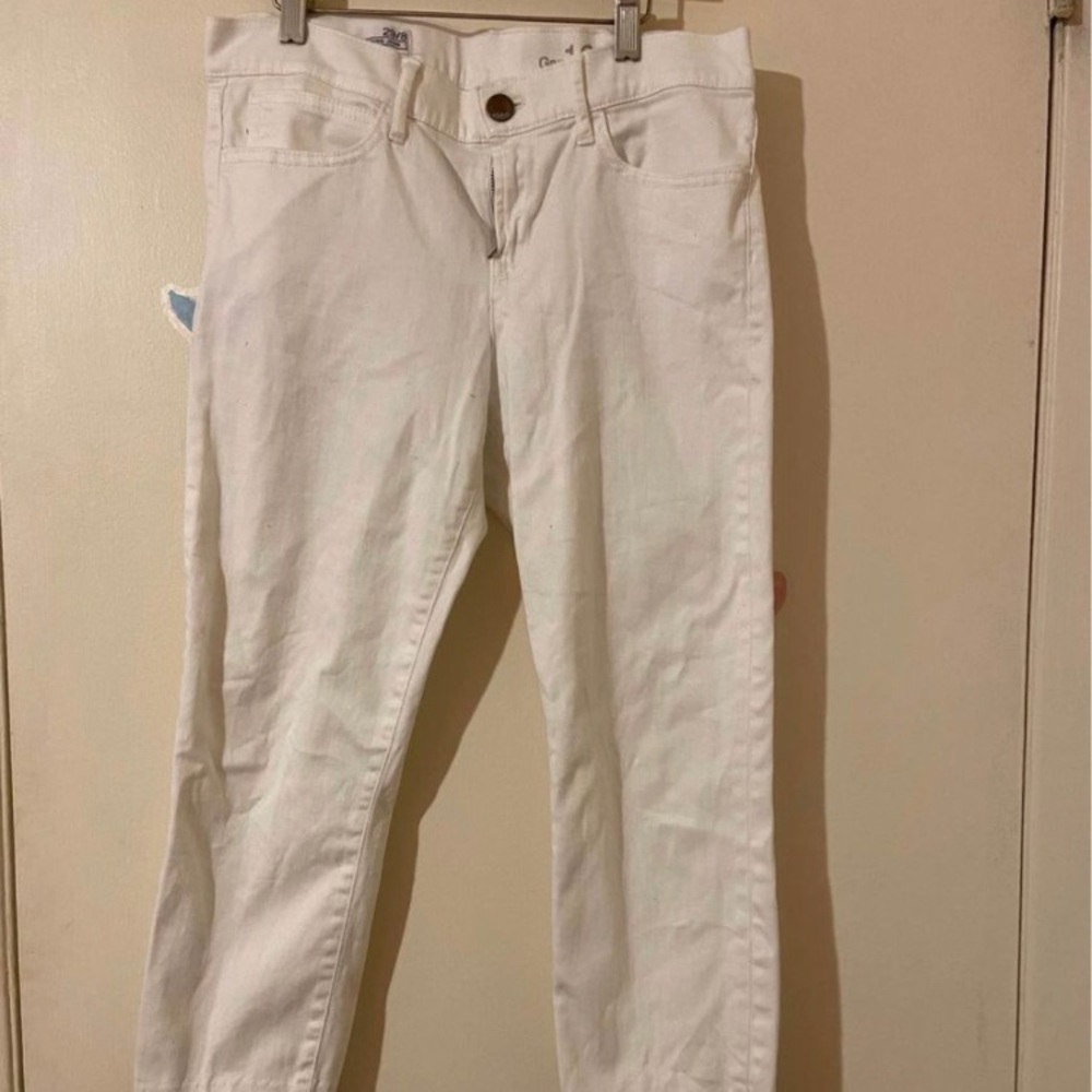 GAP white jeans